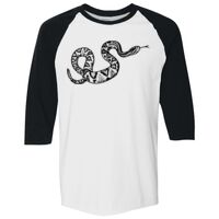 Adult Heavy Cotton™ 3/4-Raglan Sleeve T-Shirt Thumbnail