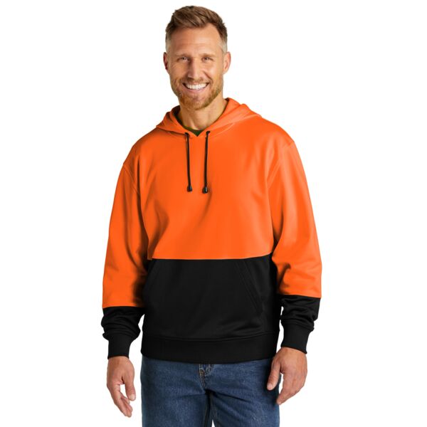 Enhanced Visibility Fleece Pullover Hoodie Thumbnail