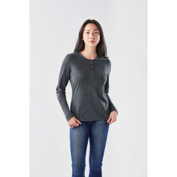 WOMEN'S TORCELLO LONG SLEEVE HENLEY Thumbnail
