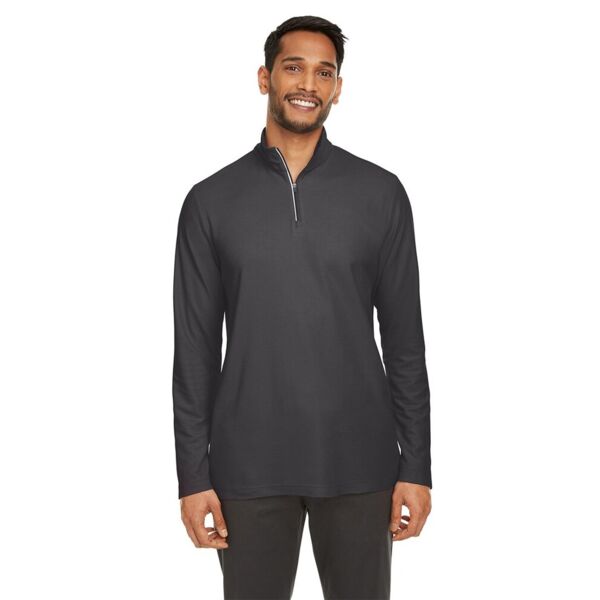 Men's Fusion ChromaSoft™ Pique Quarter-Zip Pullover Thumbnail