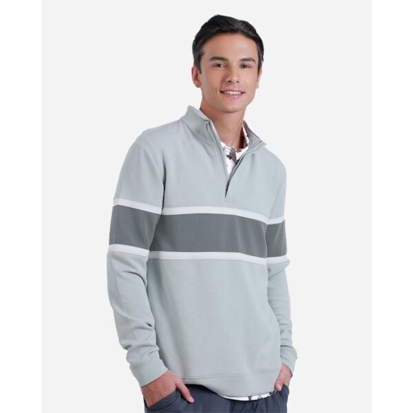 Men's Owen Quarter-Zip Colorblock Pullover Thumbnail