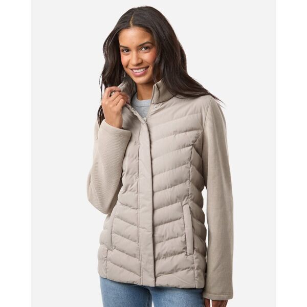 Women's Mixed Media Chevron Jacket Thumbnail