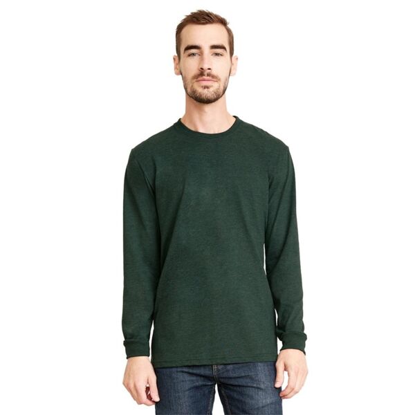 Unisex Sueded Long Sleeve T-Shirt Thumbnail