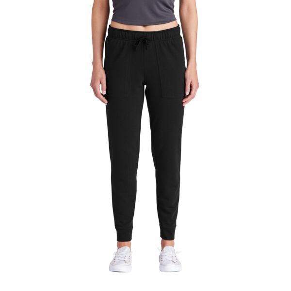 Women's PosiCharge ® Tri Blend Wicking Fleece Jogger Thumbnail