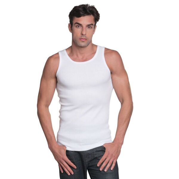 Unisex USA-Made 2x1 Ribbed Tank Top Thumbnail