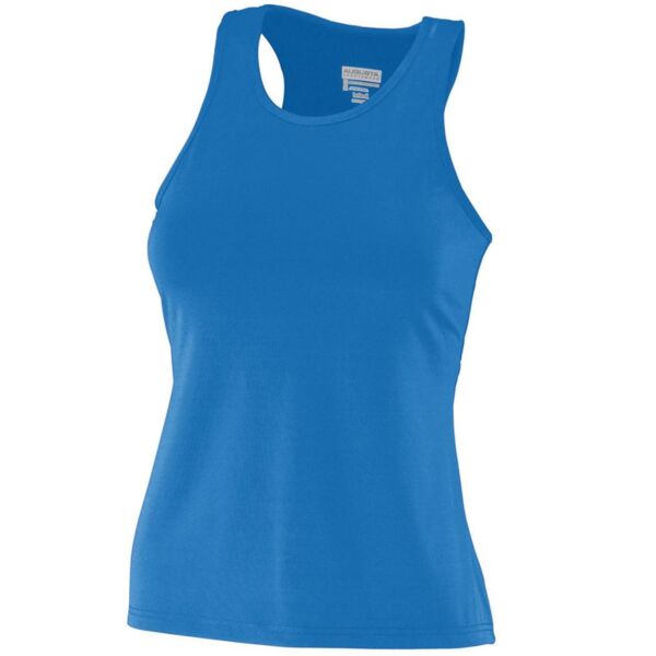 Women's Solid Racerback Tank Top Thumbnail