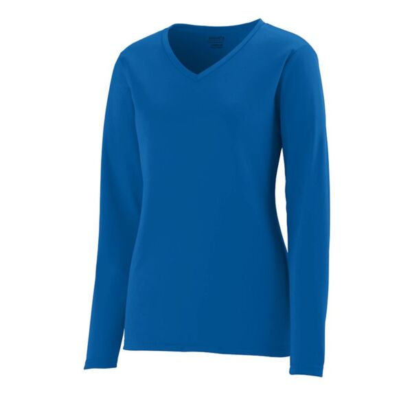 Women's Nexgen Performance Long Sleeve V-Neck T-Shirt Thumbnail