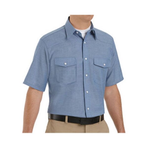 Men's Tall Deluxe Western Style Short Sleeve Shirt Thumbnail