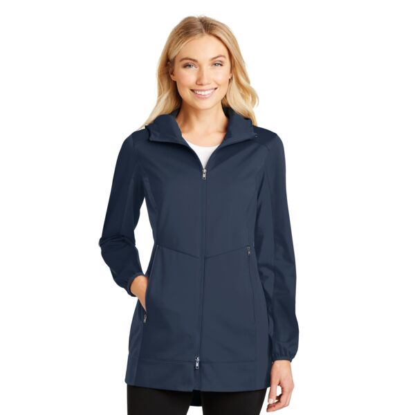 Ladies Active Hooded Soft Shell Jacket Thumbnail
