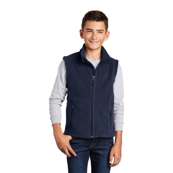 Personalized Youth Value Fleece Vest Thumbnail