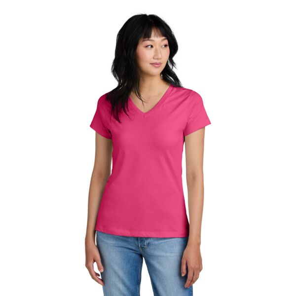Ladies Perfect Weight ® V Neck Tee Thumbnail