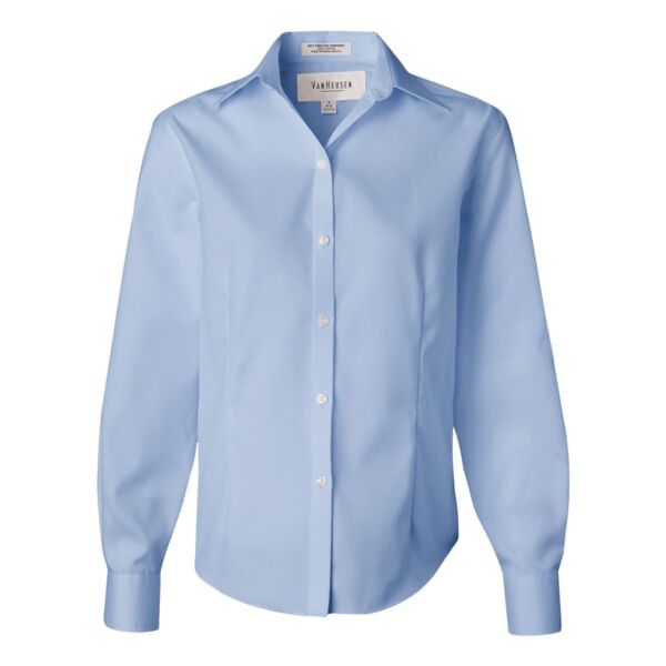 Van Heusen - Women's Non-Iron Pinpoint Oxford Shirt - 13V0144 Thumbnail