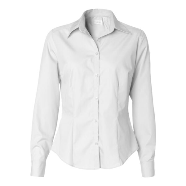 Van Heusen - Women's Silky Poplin Shirt Thumbnail