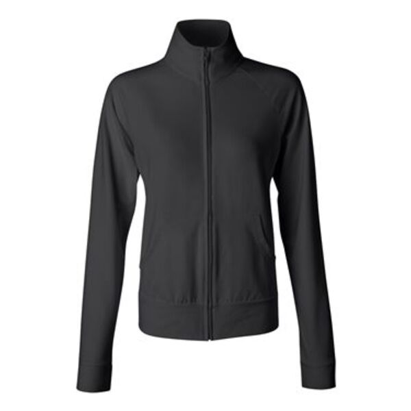 Bella + Canvas - Women's Cotton Spandex Cadet Jacket Thumbnail
