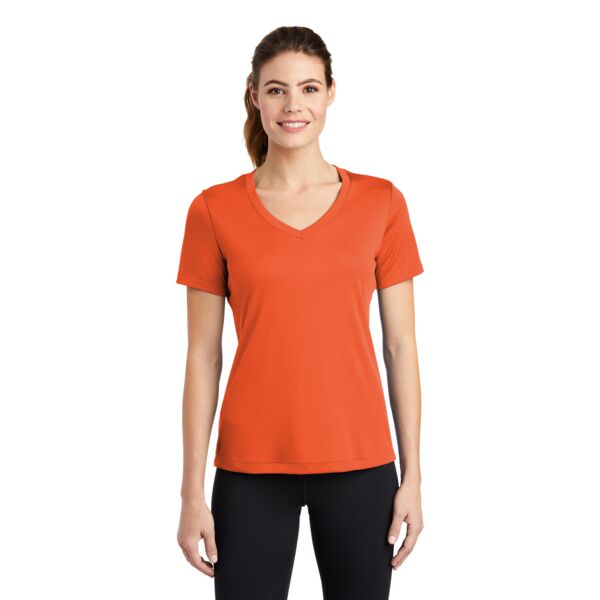 Ladies PosiCharge ® Competitor™ V Neck Tee Thumbnail