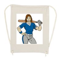 Canvas Drawstring Backpack Thumbnail