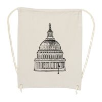 Canvas Drawstring Backpack Thumbnail