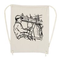 Canvas Drawstring Backpack Thumbnail