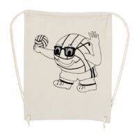 Canvas Drawstring Backpack Thumbnail