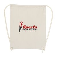 Canvas Drawstring Backpack Thumbnail