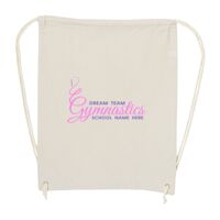 Canvas Drawstring Backpack Thumbnail