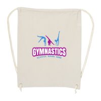 Canvas Drawstring Backpack Thumbnail