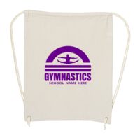 Canvas Drawstring Backpack Thumbnail