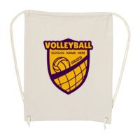 Canvas Drawstring Backpack Thumbnail