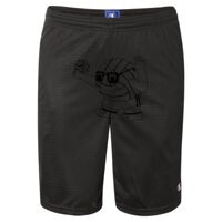 Polyester Mesh 9" Shorts with Pockets Thumbnail