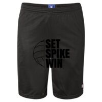 Polyester Mesh 9" Shorts with Pockets Thumbnail