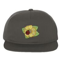 Lightly-Structured Five-Panel Snapback Cap Thumbnail