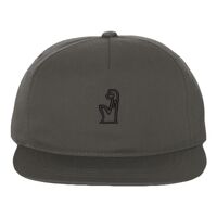 Lightly-Structured Five-Panel Snapback Cap Thumbnail