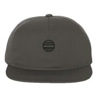Lightly-Structured Five-Panel Snapback Cap Thumbnail
