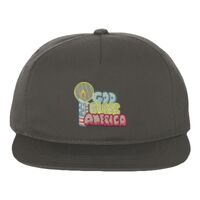 Lightly-Structured Five-Panel Snapback Cap Thumbnail