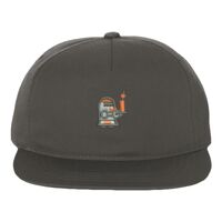 Lightly-Structured Five-Panel Snapback Cap Thumbnail