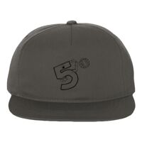 Lightly-Structured Five-Panel Snapback Cap Thumbnail
