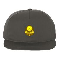 Lightly-Structured Five-Panel Snapback Cap Thumbnail