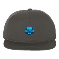 Lightly-Structured Five-Panel Snapback Cap Thumbnail