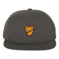 Lightly-Structured Five-Panel Snapback Cap Thumbnail