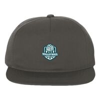 Lightly-Structured Five-Panel Snapback Cap Thumbnail
