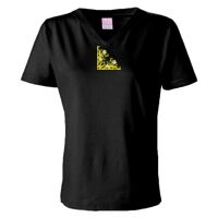 Women's Premium Jersey V-Neck Tee Thumbnail