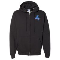 Unisex Dri Power® Full-Zip Hooded Sweatshirt Thumbnail