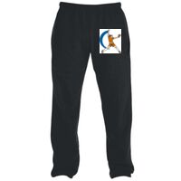 Adult Heavy Blend™ Adult 8 oz., 50/50 Open-Bottom Sweatpants Thumbnail