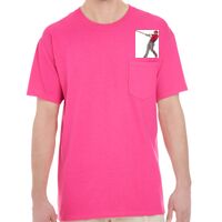 Adult 5.3 oz. Pocket T-Shirt Thumbnail