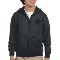 Youth Heavy Blend™ Full-Zip Hooded Sweatshirt Thumbnail