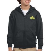 Youth Heavy Blend™ Full-Zip Hooded Sweatshirt Thumbnail