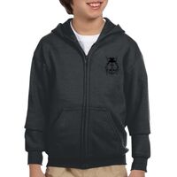 Youth Heavy Blend™ Full-Zip Hooded Sweatshirt Thumbnail