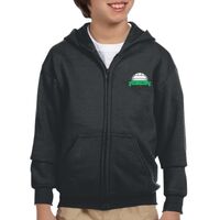 Youth Heavy Blend™ Full-Zip Hooded Sweatshirt Thumbnail