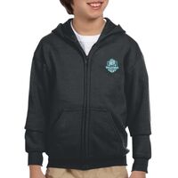 Youth Heavy Blend™ Full-Zip Hooded Sweatshirt Thumbnail