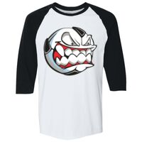 Adult Heavy Cotton™ Three-Quarter Raglan Sleeve T-Shirt Thumbnail